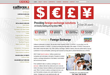 FX Foreign Exchange Services - Calforex Currency Services